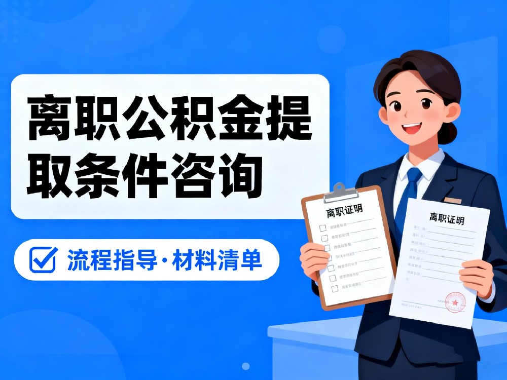 离职公积金提取条件